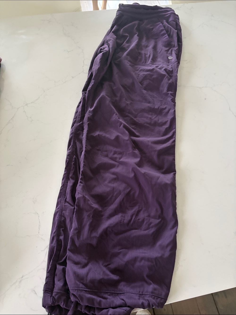 Purple Athletic Track Pants